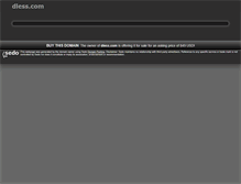 Tablet Screenshot of dless.com
